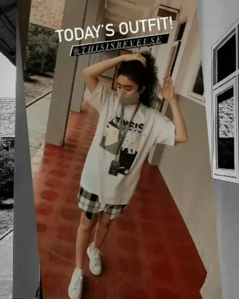 rambut keriting febby © Instagram