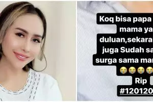 Ditinggal meninggal ayah dan ibu, Ratu Meta tulis ungkapan haru