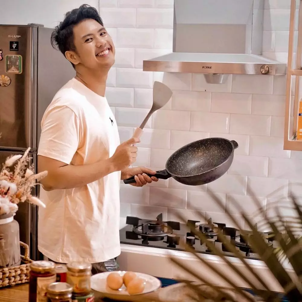 Penampakan rumah Ricky Cuaca © 2021 brilio.net