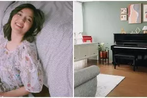8 Penampakan ruang musik Ify Alyssa usai didekorasi ulang, estetik pol