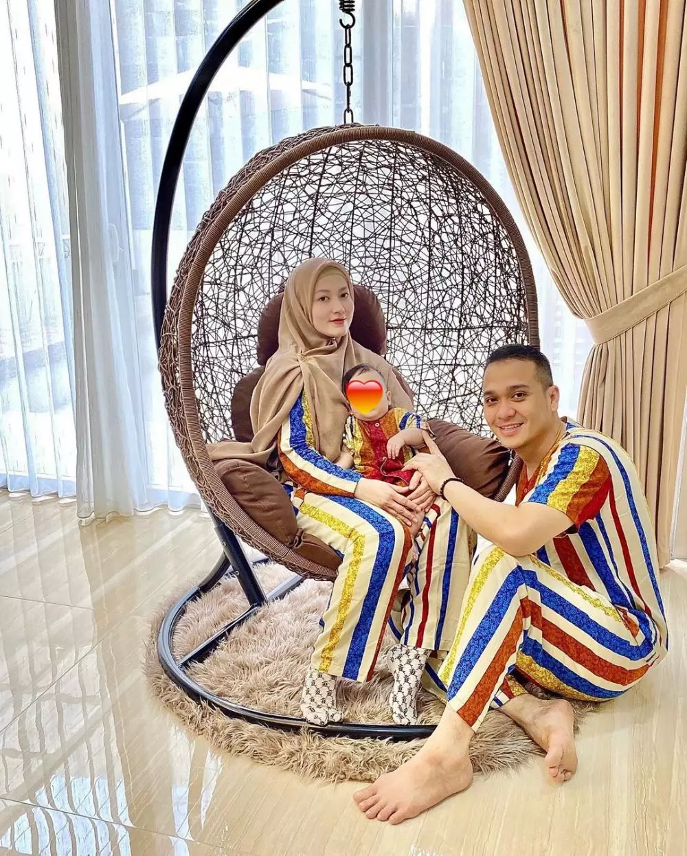 penampakan rumah fadlan muhammad © Instagram