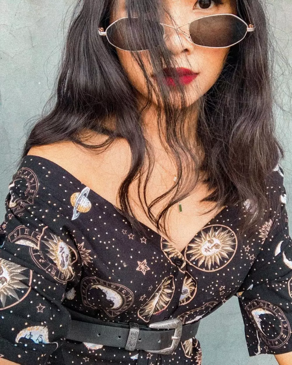 potret Ayya Renita bermakeup tebal Instagram potret Ayya Renita bermakeup tebal Instagram