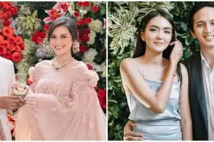 Gaya 10 seleb di pernikahan Arie Kriting dan Indah Permatasari