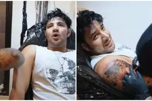 Potret 6 seleb pakai tato 'palsu', Ammar Zoni bak sungguhan