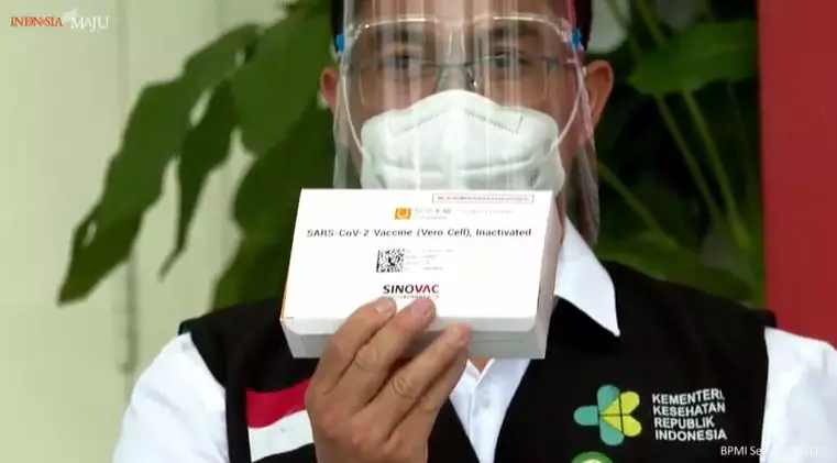 proses vaksinasi presiden RI YouTube