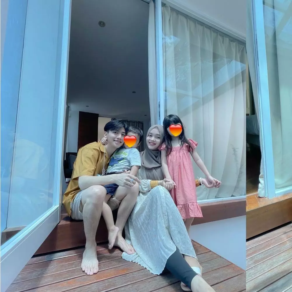 kedekatan putri delina dan keluarga jeffry © Instagram