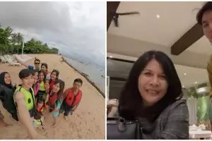 10 Momen kedekatan Putri Delina dan keluarga Jeffry Raksa