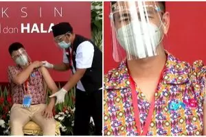 8 Momen Raffi Ahmad disuntik vaksin Covid-19 tahap pertama