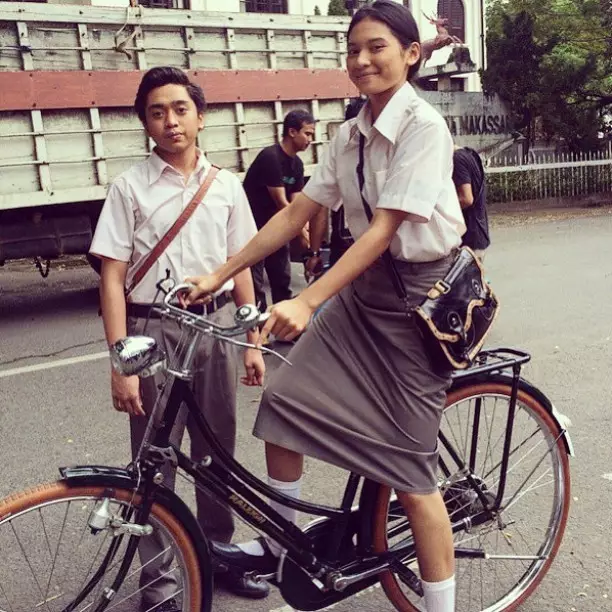 Potret Indah Permatasari di awal karier, © Instagram