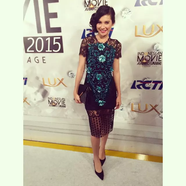 Potret Indah Permatasari di awal karier, © Instagram