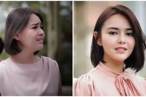 Amanda Manopo pakai mukena Syahrini saat syuting, harganya fantastis