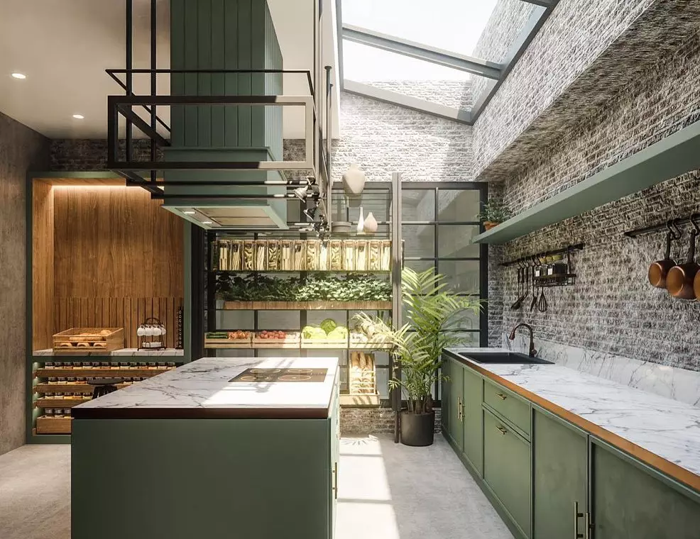 Desain dapur baru Chef Arnold © Instagram