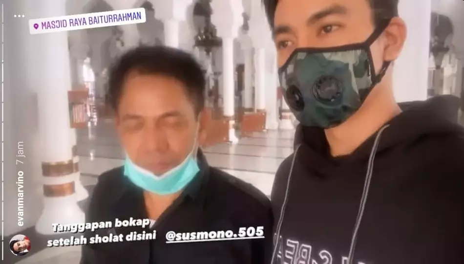 Evan Marvino ke Aceh © Instagram
