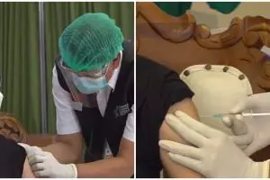 12 Momen Ganjar Pranowo divaksinasi Covid-19, pertama di Jawa Tengah