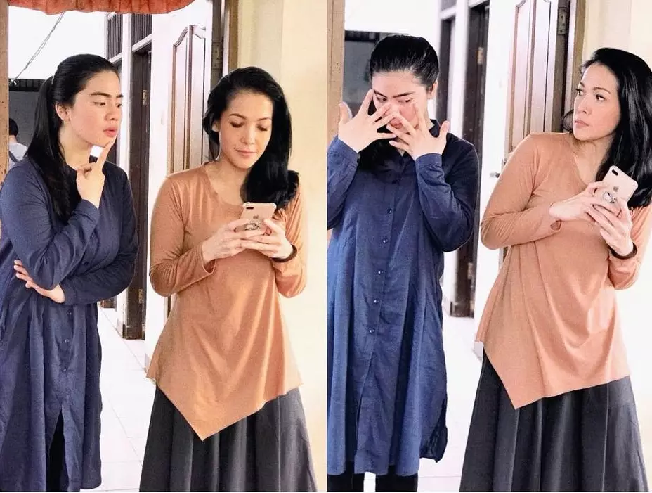 Mieke Amalia dan Felicya Angelista kompak © Instagram