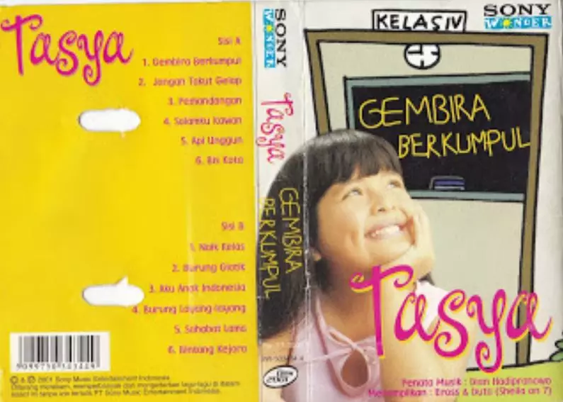 Potret lawas seleb di kaset album lagu anak © 2021 brilio.net