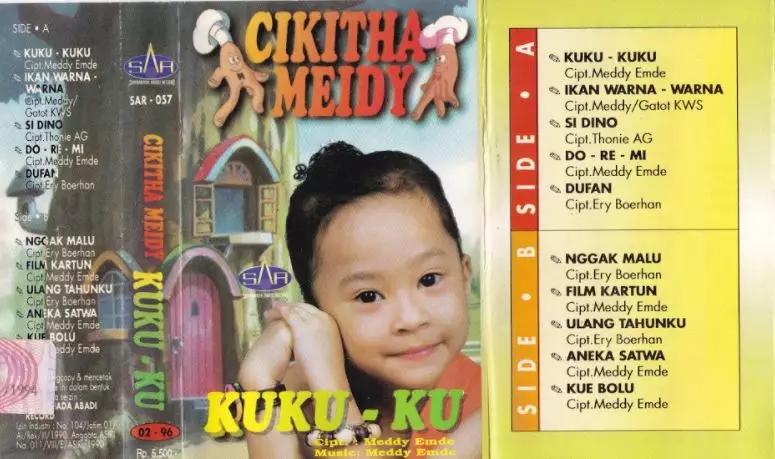 Potret lawas seleb di kaset album lagu anak © 2021 brilio.net