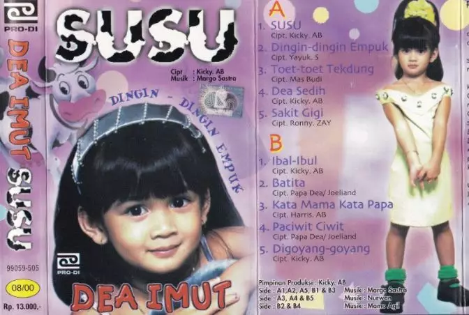 Potret lawas seleb di kaset album lagu anak © 2021 brilio.net