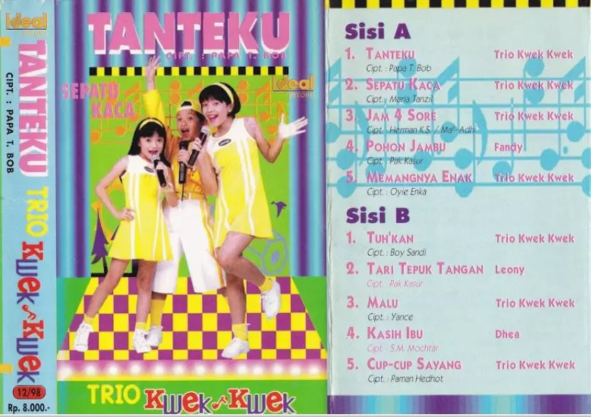 Potret lawas seleb di kaset album lagu anak © 2021 brilio.net