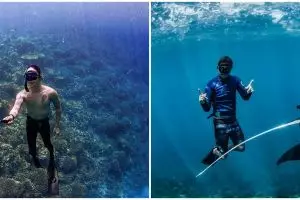 Cerita 7 seleb hobi diving, Hamish Daud menggeluti sejak kecil
