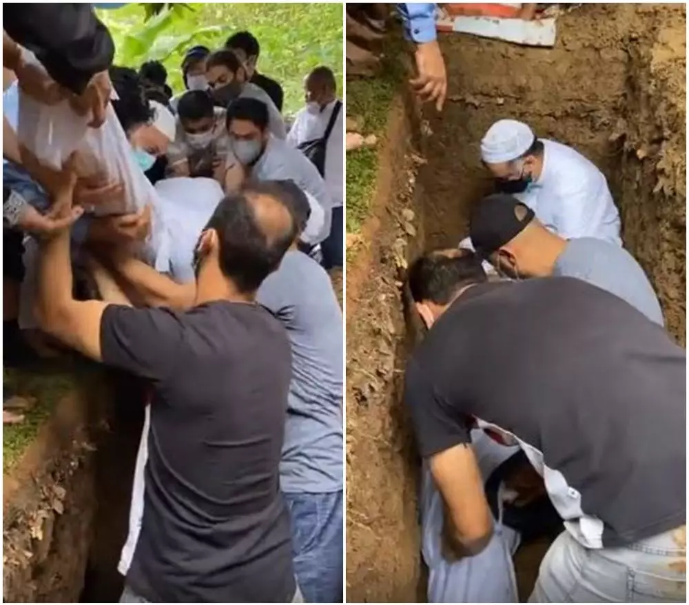 Momen pemakaman Syekh Ali Jaber © 2021 brilio.net Momen pemakaman Syekh Ali Jaber © 2021 brilio.net