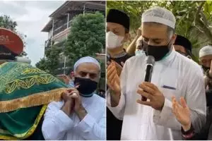 8 Momen pemakaman Syekh Ali Jaber di Pesantren milik Yusuf Mansur