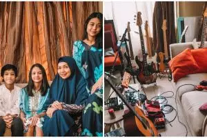 10 Penampakan rumah Andra Ramadhan, koleksi gitarnya curi perhatian