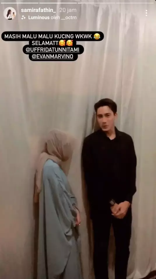 Evan ketemu Uffri © Instagram