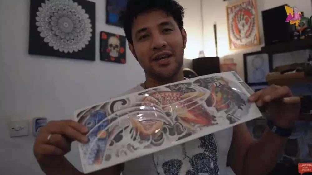 Ammar Zoni tato © 2021 brilio.net