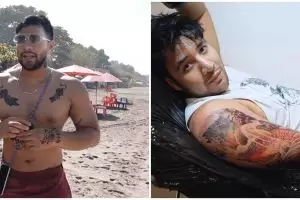 8 Potret terbaru Ammar Zoni dengan tubuh penuh tato, makin sangar