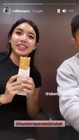 Potret terbaru Millendaru © Instagram