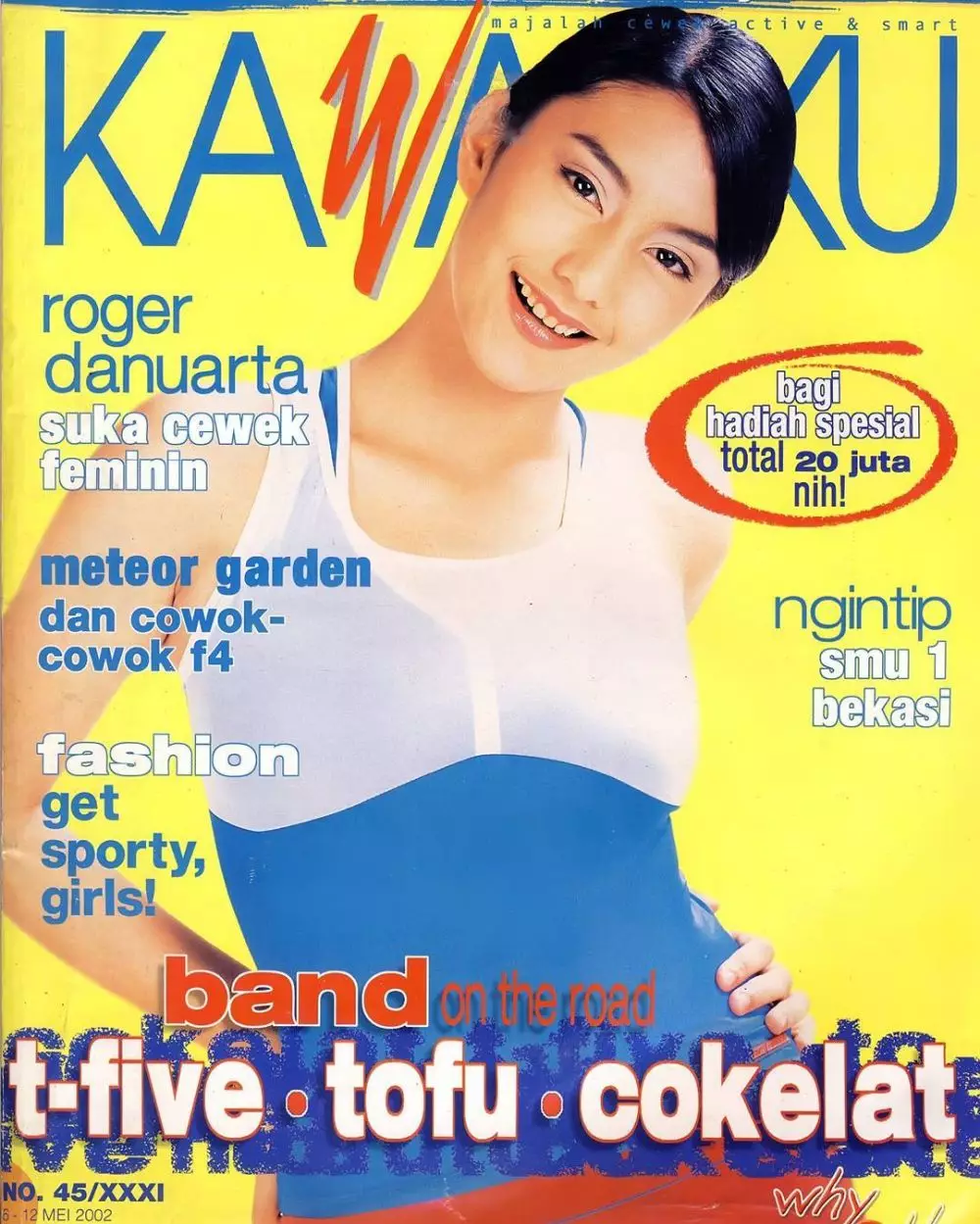 Tyas Mirasih model majalah © Instagram