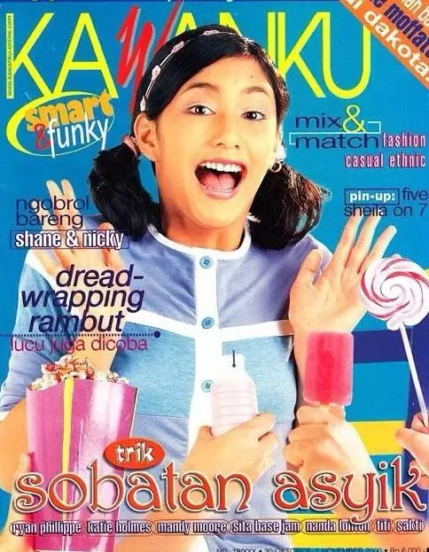 Tyas Mirasih model majalah © Instagram