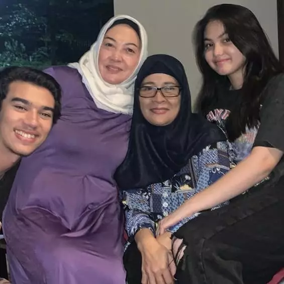 Jeff Smith ke rumah Aisyah © Instagram