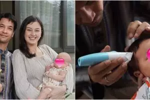 7 Momen akikah anak kedua Kimberly Ryder & Edward Akbar, sederhana