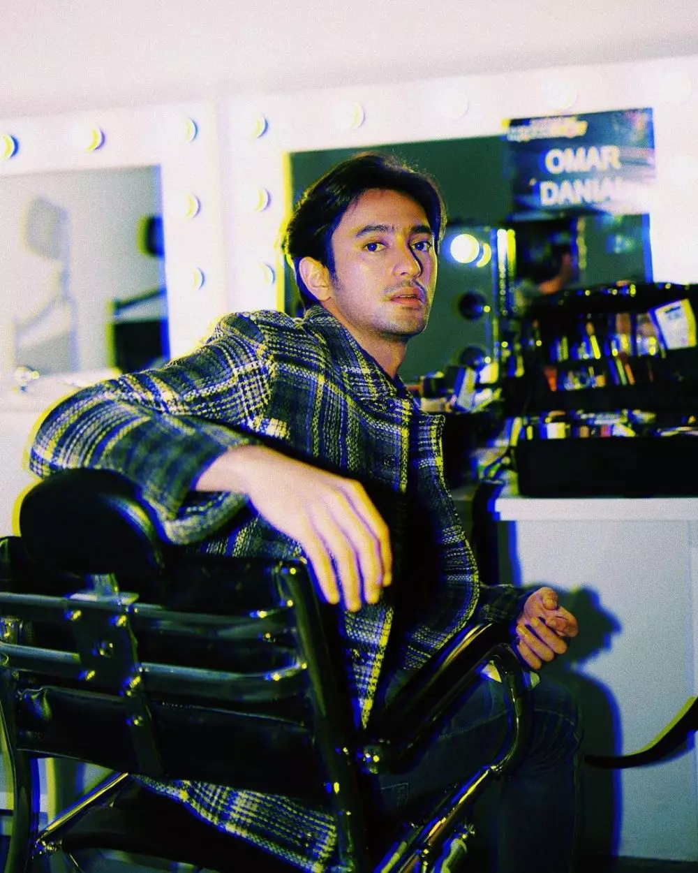 Omar Daniel dengan rambut baru © 2021 brilio.net Omar Daniel dengan rambut baru © 2021 brilio.net