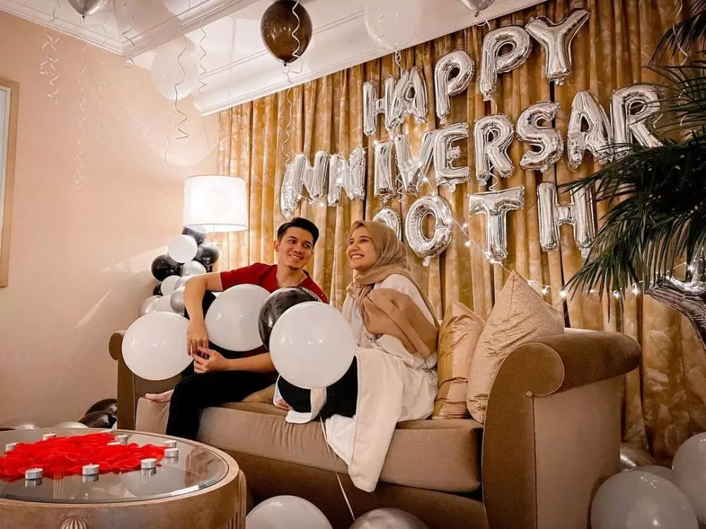 Irwansyah dan Zaskia Sungkar anniversary ke-10 Instagram