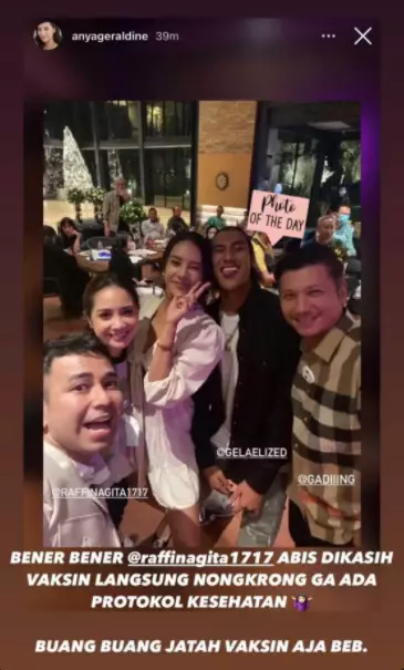 Fakta terbaru kasus Raffi Ahmad langgar prokes Instagram