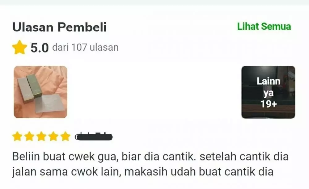 Review beli skincare di olshop © Twitter Review beli skincare di olshop © Twitter