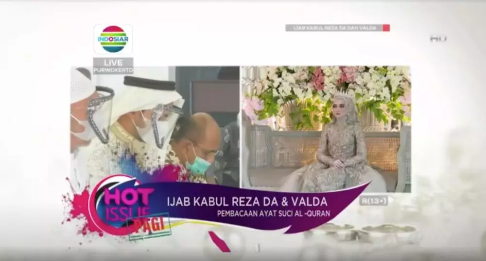 Momen akad nikah Reza D'Academy dan Valda Alviana © 2021 brilio.net Momen akad nikah Reza D'Academy dan Valda Alviana © 2021 brilio.net