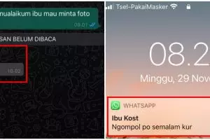 11 Chat lucu pertanyaan dari ibu kos ini bikin senyum bingung