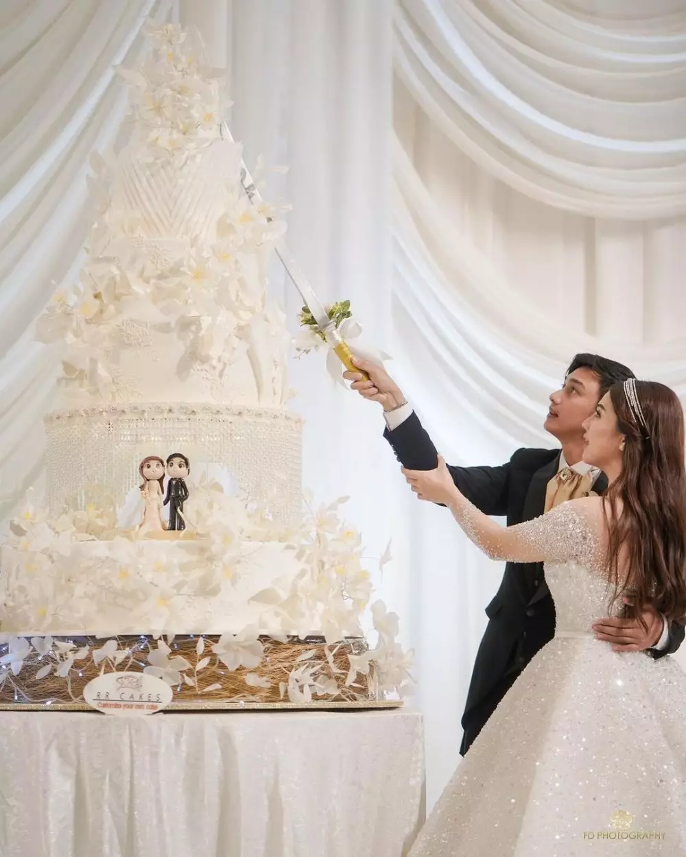 kue pernikahan seleb © 2021 brilio.net