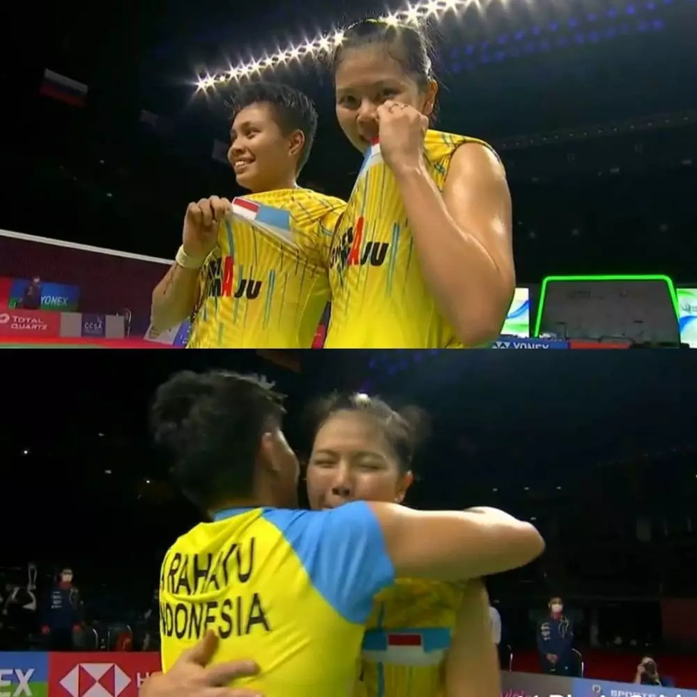 Greysia Polii dan Apriyani di Thailand Open © berbaga sumber Greysia Polii dan Apriyani di Thailand Open © berbaga sumber
