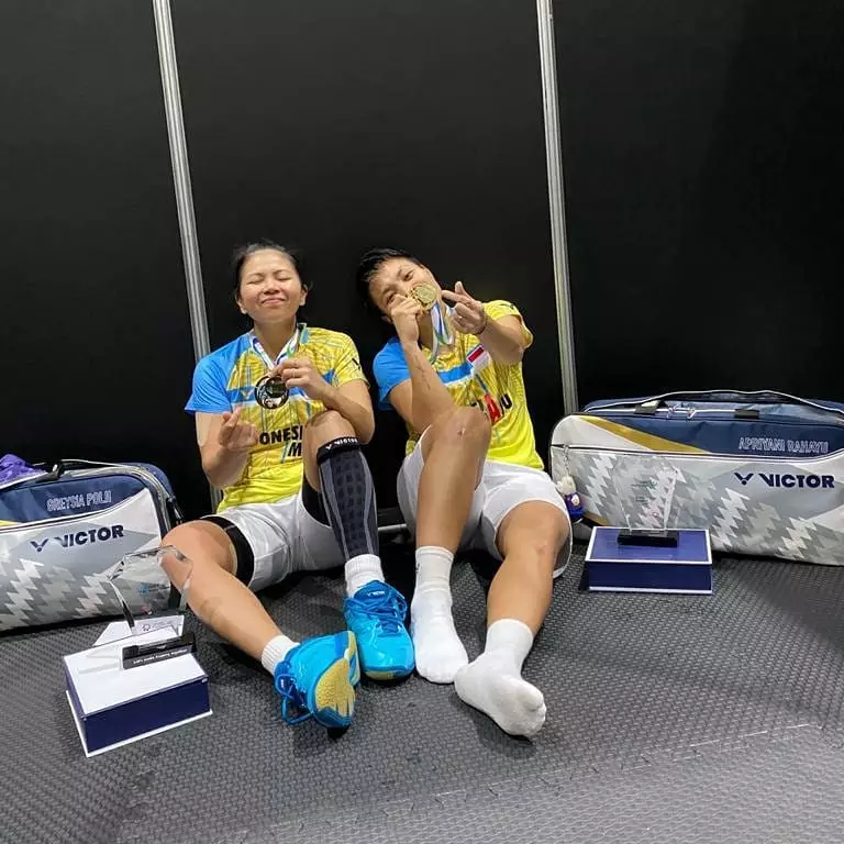 Greysia Polii dan Apriyani di Thailand Open © berbaga sumber Greysia Polii dan Apriyani di Thailand Open © berbaga sumber