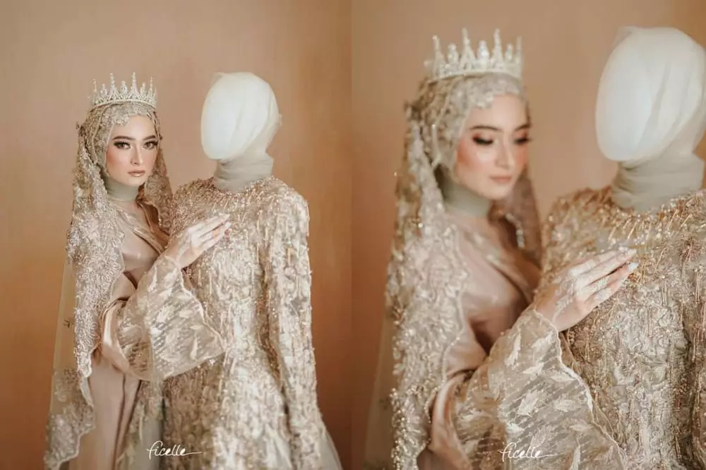 Potret gaun Valda Alviana © Instagram