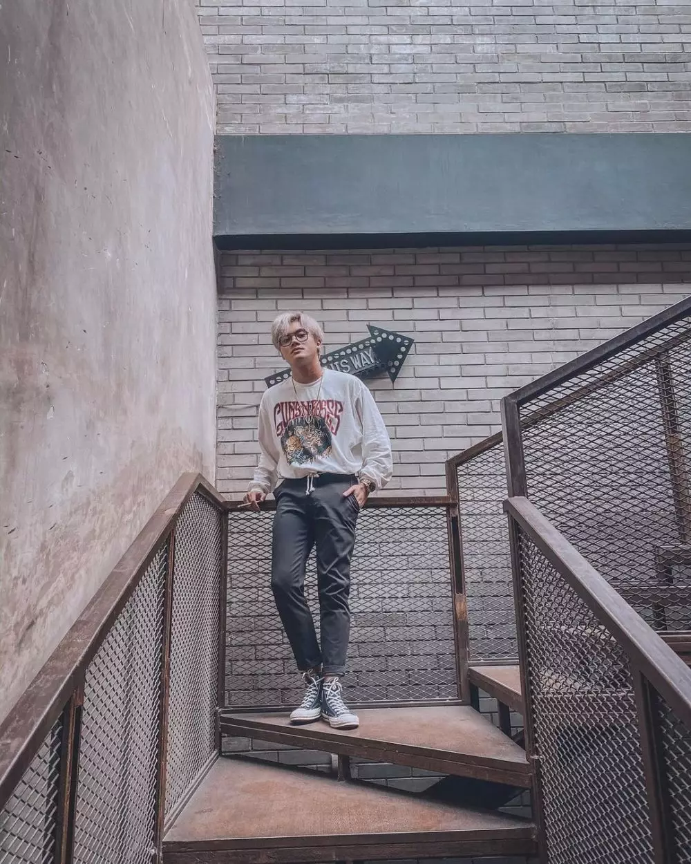7 Gaya OOTD dengan sneakers ala Rizky Febian, kece maksimal berbagai sumber