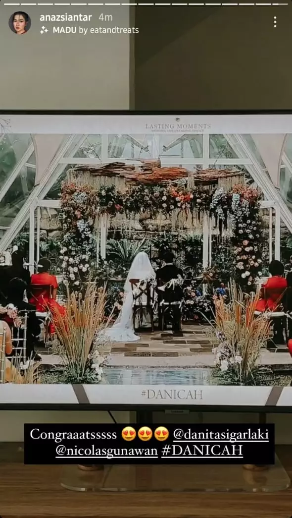 pernikahan Danita eks girlband Princess © berbagai sumber