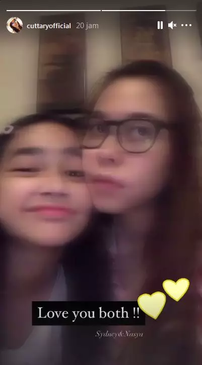 Potret terbaru anak Cut Tari © Instagram