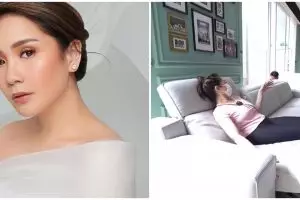 7 Potret sofa baru Nagita Slavina, dilengkapi teknologi canggih