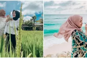 8 Potret seru Nathalie Holscher dan anak-anak Sule liburan di Bali